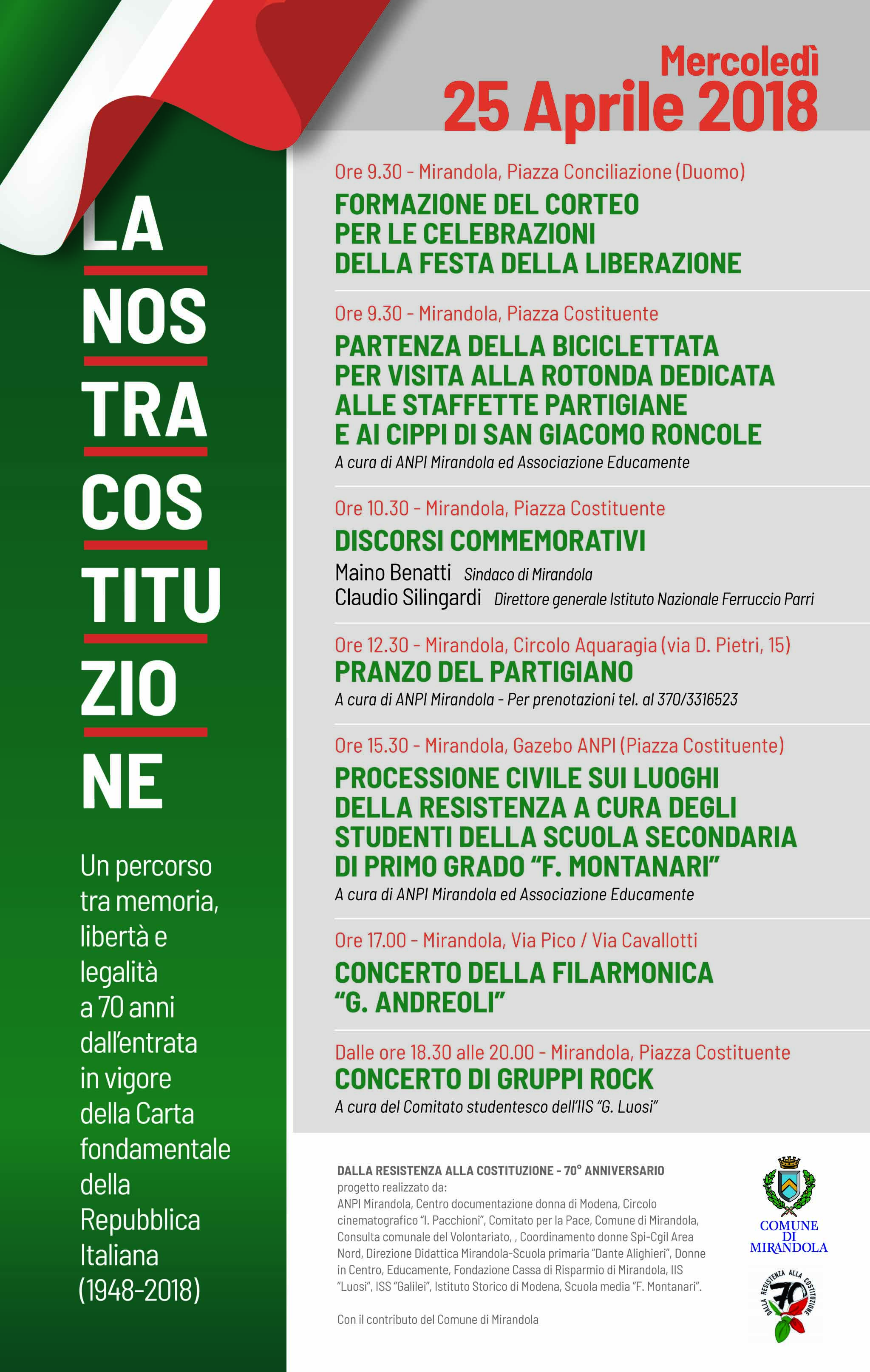 Festa della Liberazione 2018
