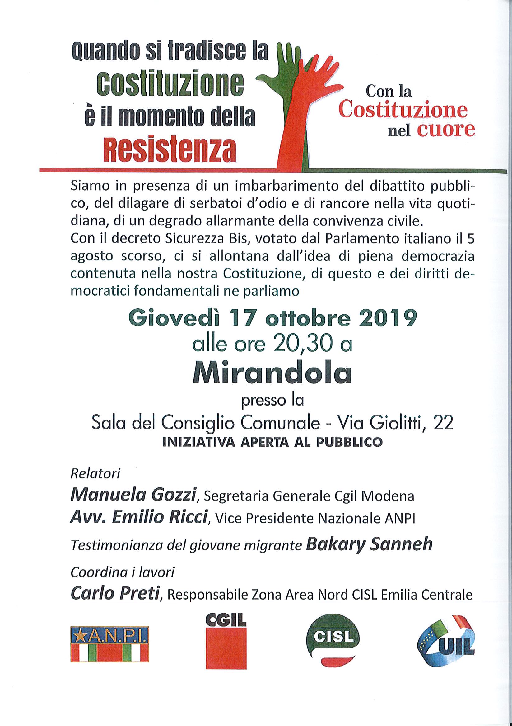 Costituzione nel cuore