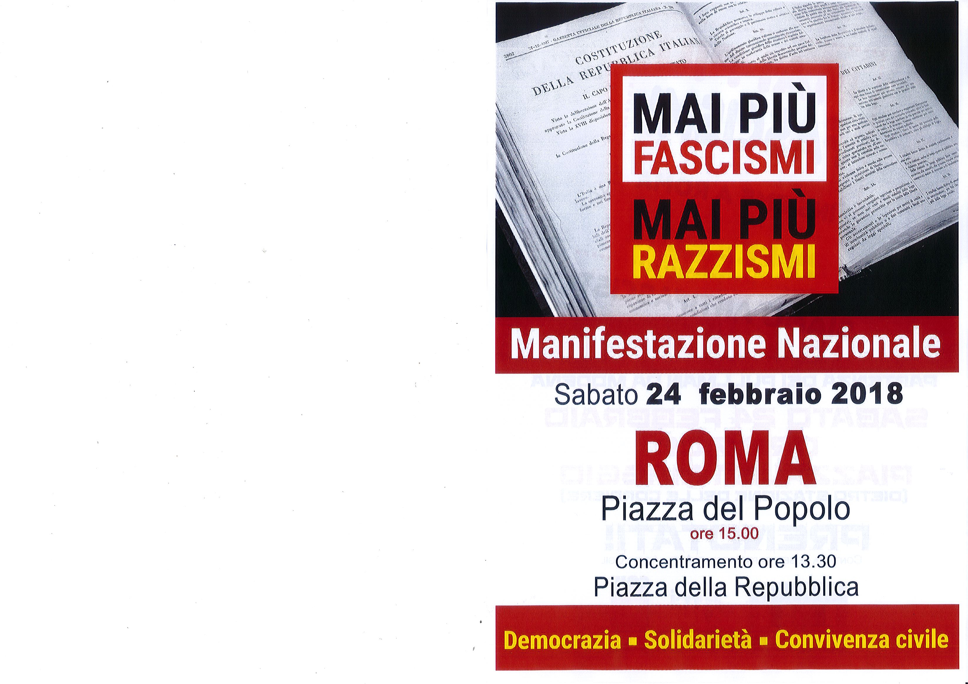 mai più fascismi