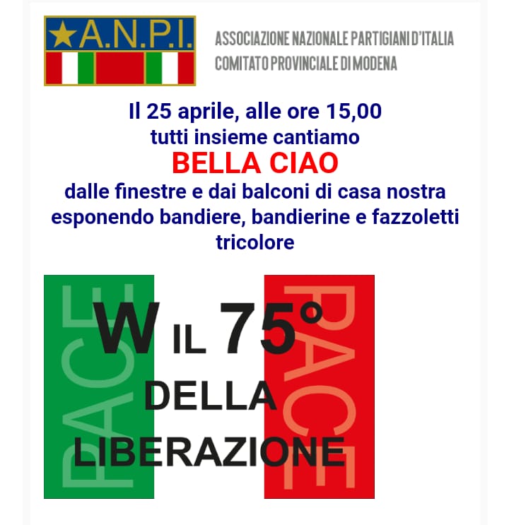 W il 75° della LIBERAZIONE