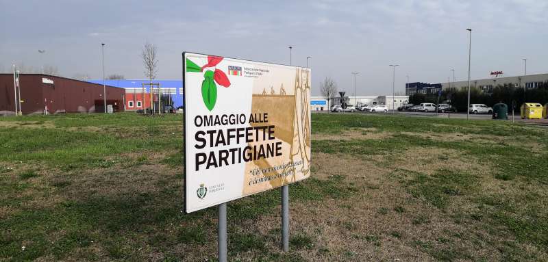 Piantumazione acero per il 75°della Liberazione