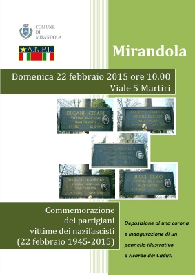 Settantesimo impiccagione 5 Martiri