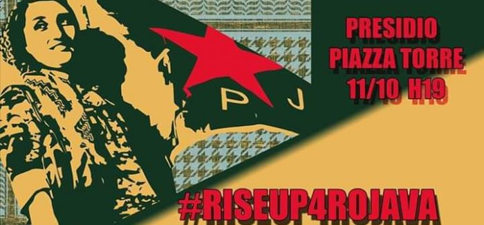 Presidio contro la guerra ai Curdi